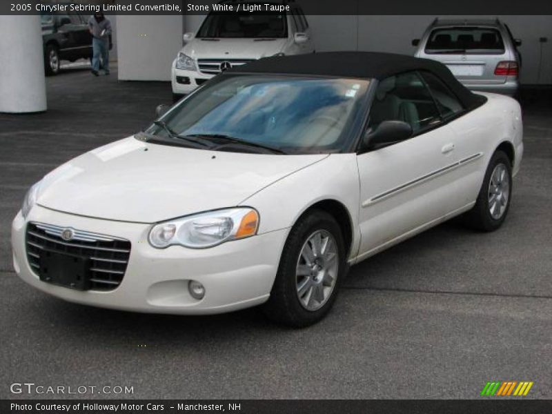 Stone White / Light Taupe 2005 Chrysler Sebring Limited Convertible