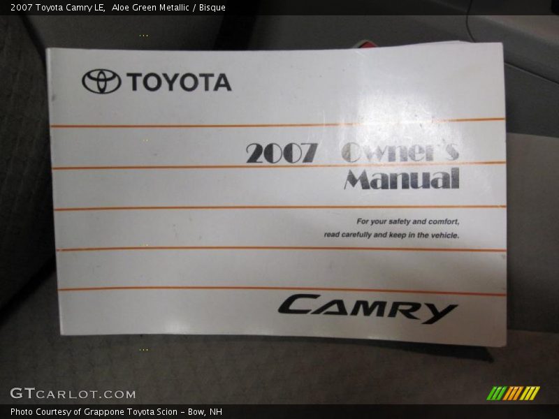 Aloe Green Metallic / Bisque 2007 Toyota Camry LE