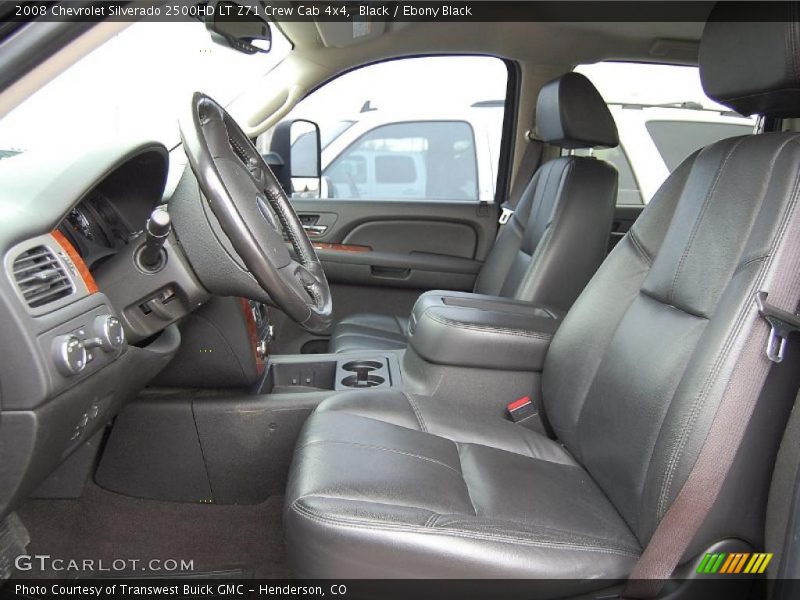 Black / Ebony Black 2008 Chevrolet Silverado 2500HD LT Z71 Crew Cab 4x4