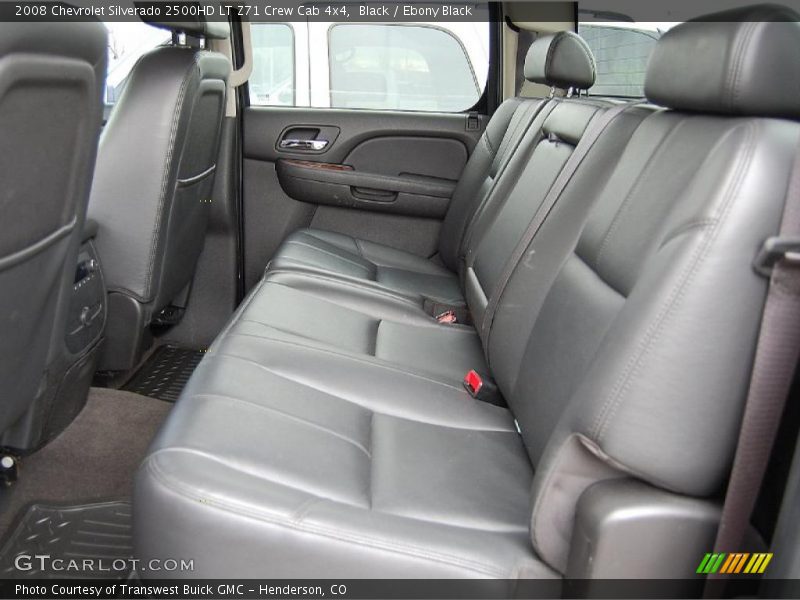 Black / Ebony Black 2008 Chevrolet Silverado 2500HD LT Z71 Crew Cab 4x4