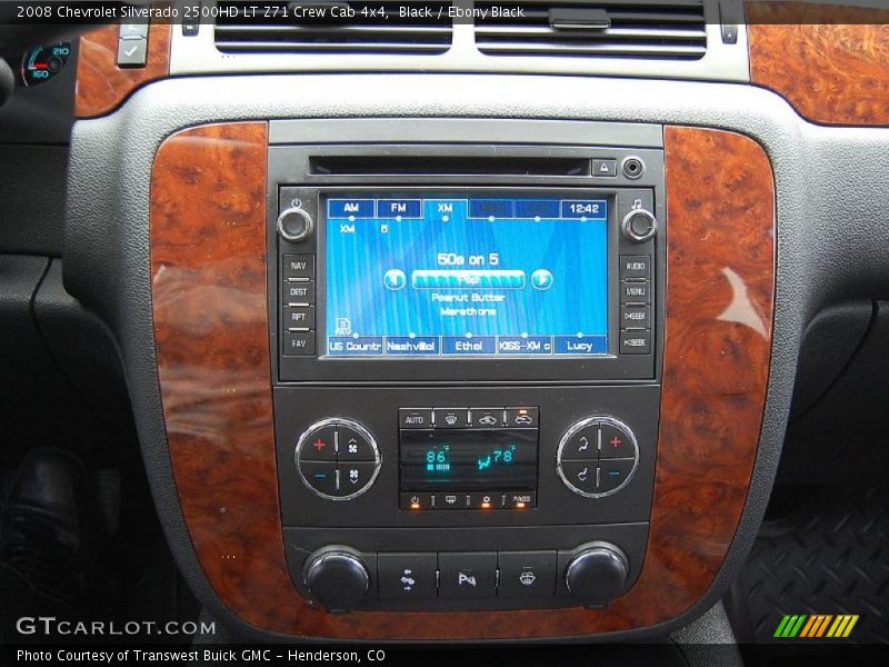 Black / Ebony Black 2008 Chevrolet Silverado 2500HD LT Z71 Crew Cab 4x4