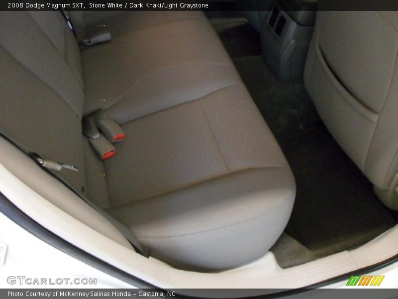 Stone White / Dark Khaki/Light Graystone 2008 Dodge Magnum SXT