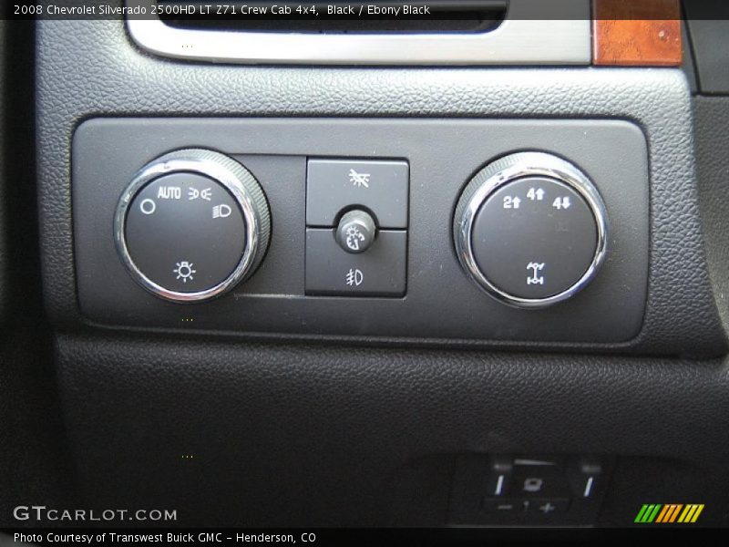 Black / Ebony Black 2008 Chevrolet Silverado 2500HD LT Z71 Crew Cab 4x4