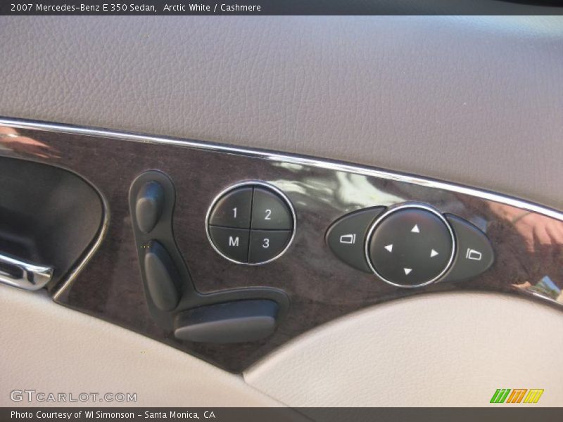 Arctic White / Cashmere 2007 Mercedes-Benz E 350 Sedan