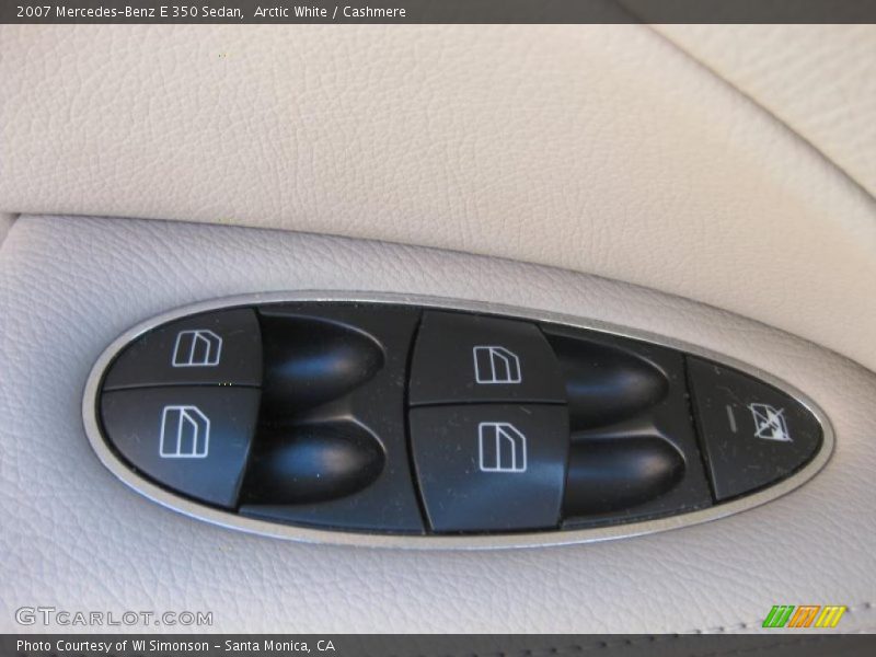 Arctic White / Cashmere 2007 Mercedes-Benz E 350 Sedan