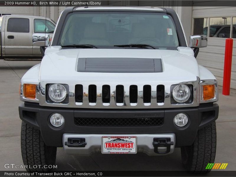 Birch White / Light Cashmere/Ebony 2009 Hummer H3