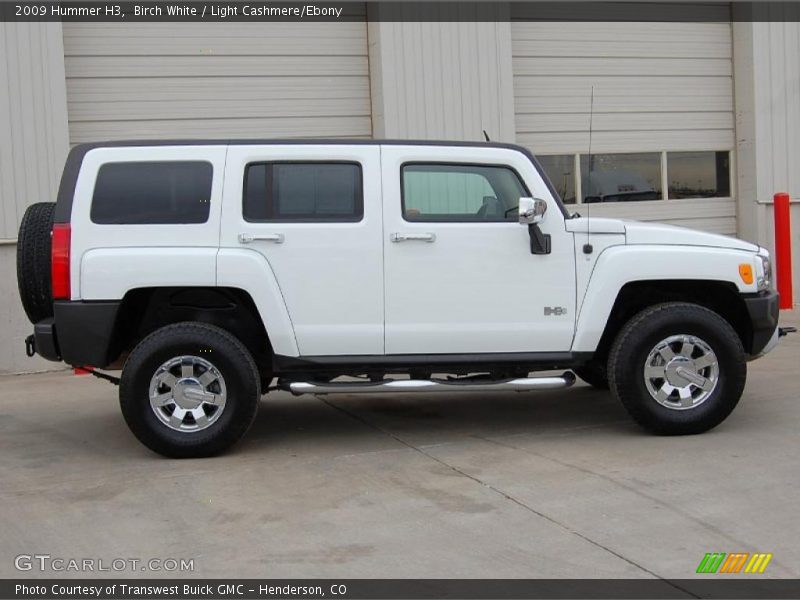 Birch White / Light Cashmere/Ebony 2009 Hummer H3