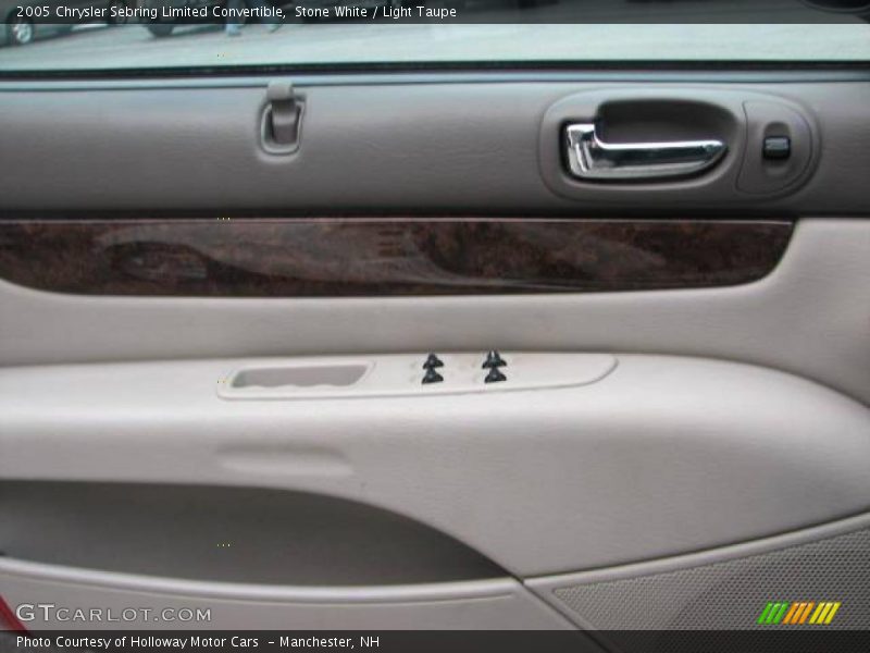Stone White / Light Taupe 2005 Chrysler Sebring Limited Convertible