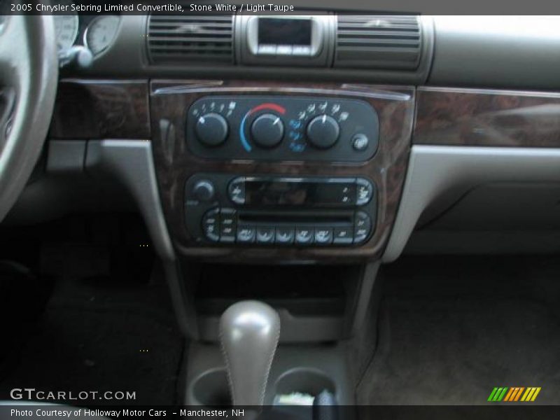 Stone White / Light Taupe 2005 Chrysler Sebring Limited Convertible