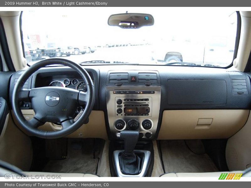Birch White / Light Cashmere/Ebony 2009 Hummer H3
