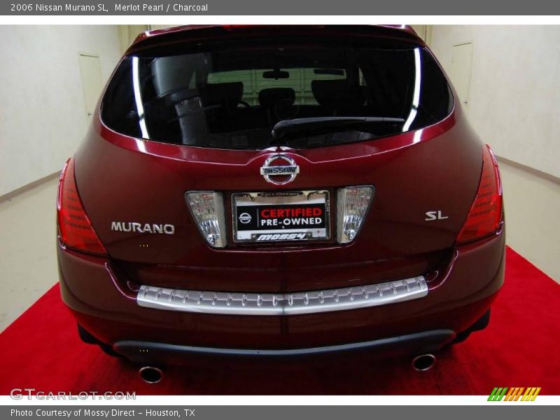 Merlot Pearl / Charcoal 2006 Nissan Murano SL