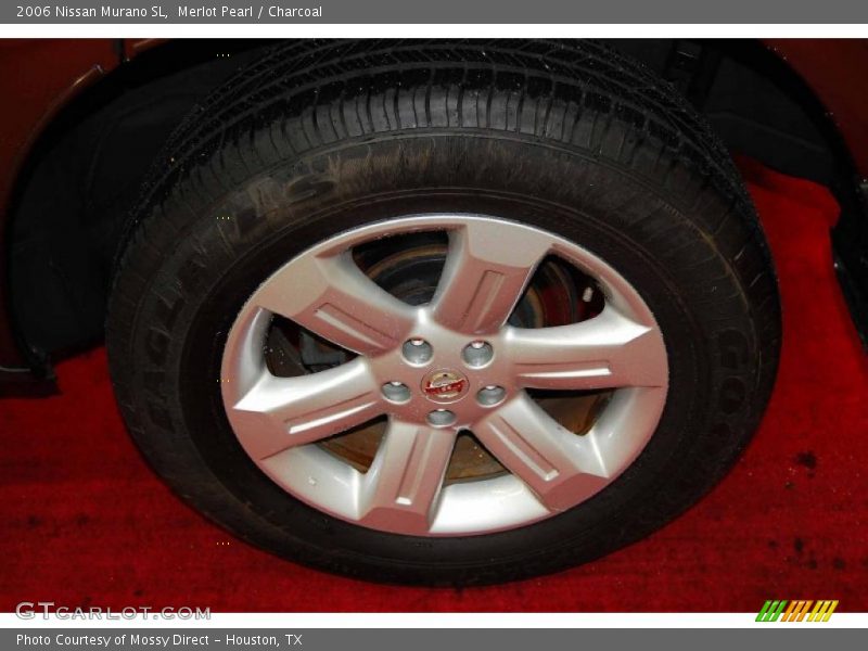 Merlot Pearl / Charcoal 2006 Nissan Murano SL