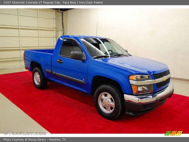 Pace Blue / Very Dark Pewter 2007 Chevrolet Colorado LT Regular Cab