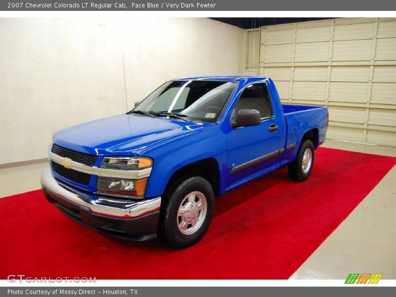 Pace Blue / Very Dark Pewter 2007 Chevrolet Colorado LT Regular Cab
