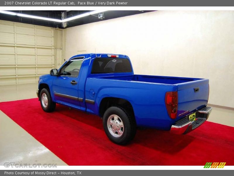 Pace Blue / Very Dark Pewter 2007 Chevrolet Colorado LT Regular Cab