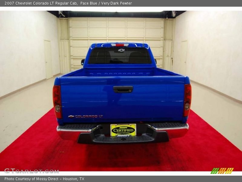 Pace Blue / Very Dark Pewter 2007 Chevrolet Colorado LT Regular Cab
