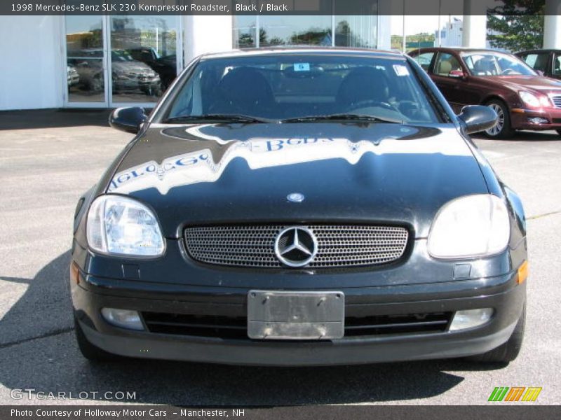 Black / Black 1998 Mercedes-Benz SLK 230 Kompressor Roadster