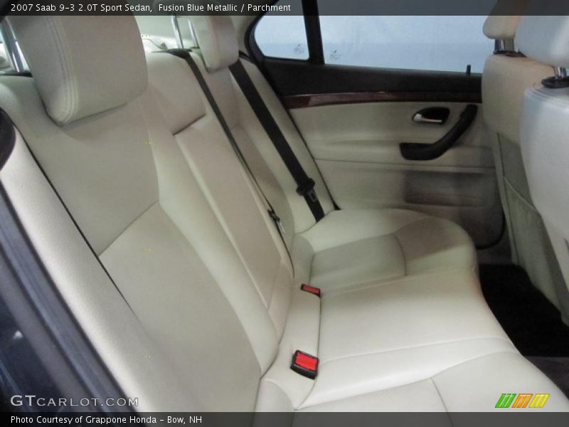 Fusion Blue Metallic / Parchment 2007 Saab 9-3 2.0T Sport Sedan