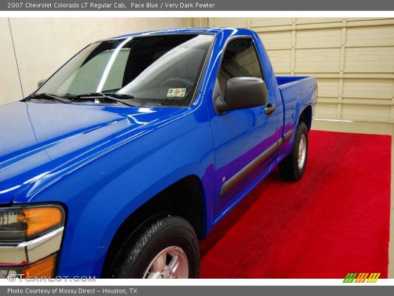 Pace Blue / Very Dark Pewter 2007 Chevrolet Colorado LT Regular Cab