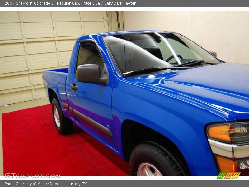 Pace Blue / Very Dark Pewter 2007 Chevrolet Colorado LT Regular Cab