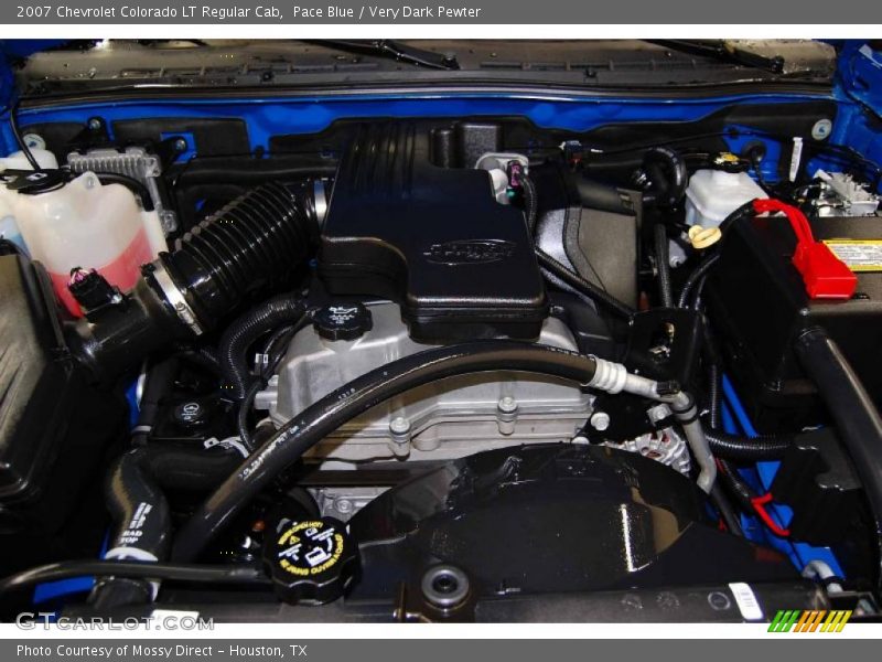 Pace Blue / Very Dark Pewter 2007 Chevrolet Colorado LT Regular Cab