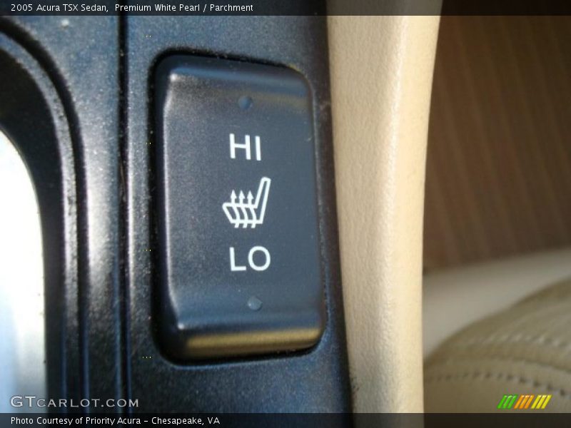 Premium White Pearl / Parchment 2005 Acura TSX Sedan