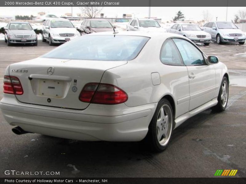 Glacier White / Charcoal 2000 Mercedes-Benz CLK 430 Coupe