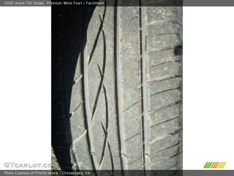 Premium White Pearl / Parchment 2005 Acura TSX Sedan
