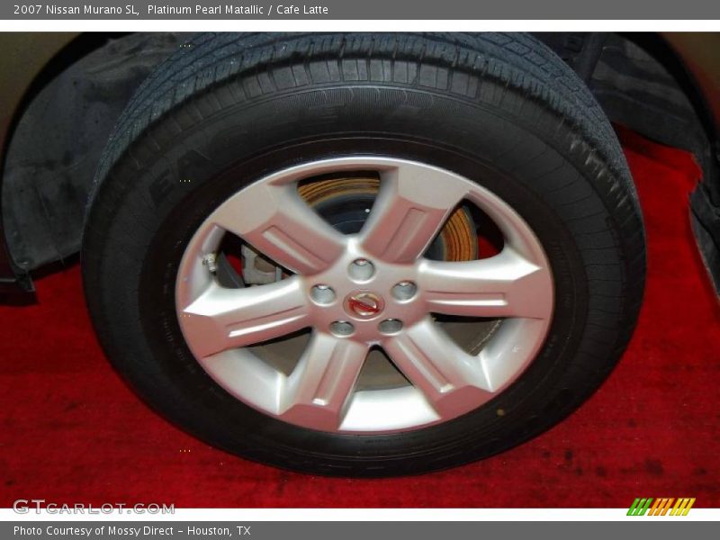 Platinum Pearl Matallic / Cafe Latte 2007 Nissan Murano SL