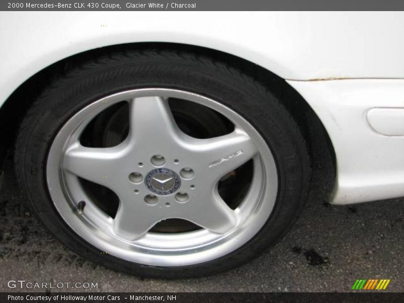 Glacier White / Charcoal 2000 Mercedes-Benz CLK 430 Coupe
