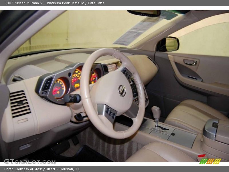 Platinum Pearl Matallic / Cafe Latte 2007 Nissan Murano SL