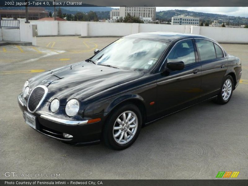 Black / Charcoal 2002 Jaguar S-Type 4.0