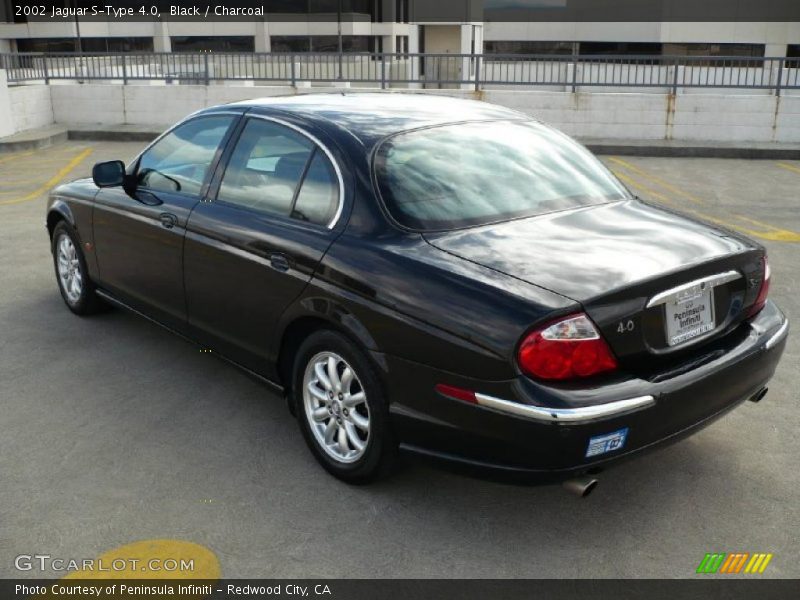 Black / Charcoal 2002 Jaguar S-Type 4.0