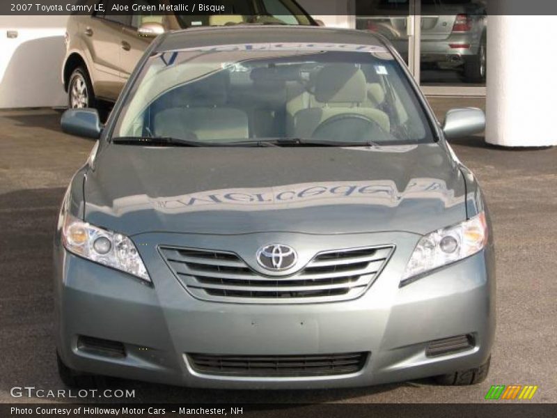 Aloe Green Metallic / Bisque 2007 Toyota Camry LE