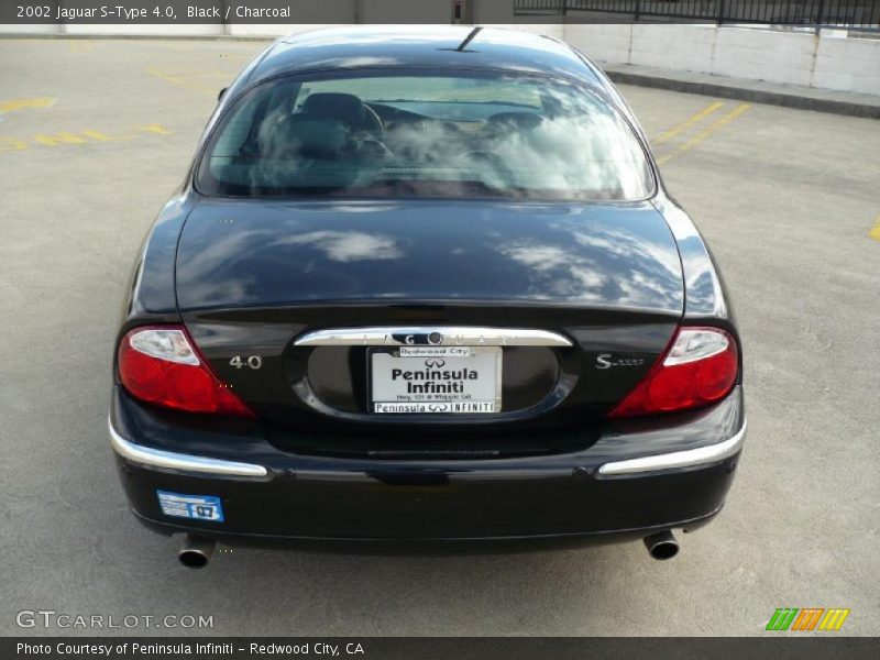 Black / Charcoal 2002 Jaguar S-Type 4.0