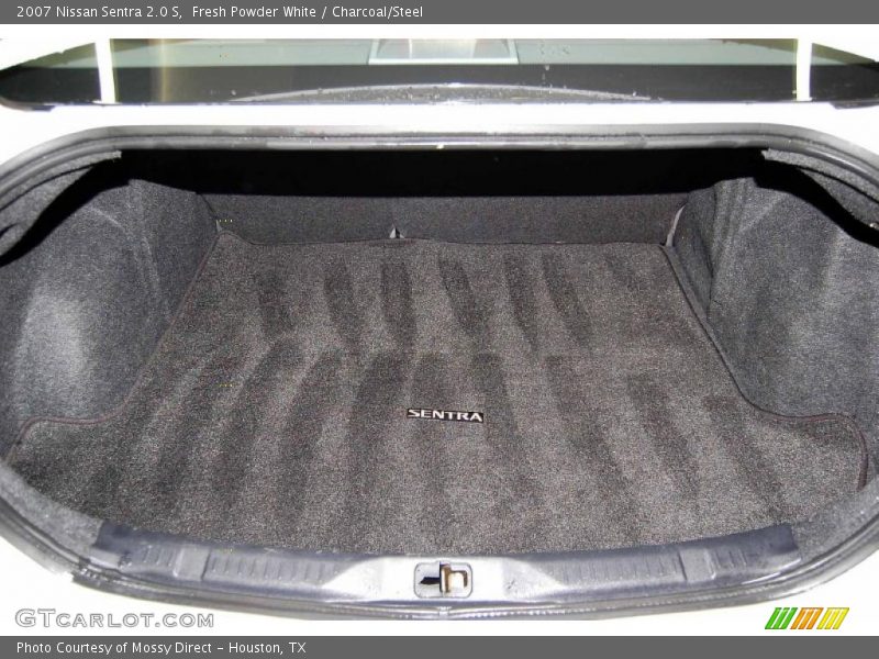 Fresh Powder White / Charcoal/Steel 2007 Nissan Sentra 2.0 S