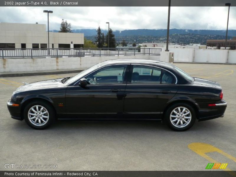 Black / Charcoal 2002 Jaguar S-Type 4.0