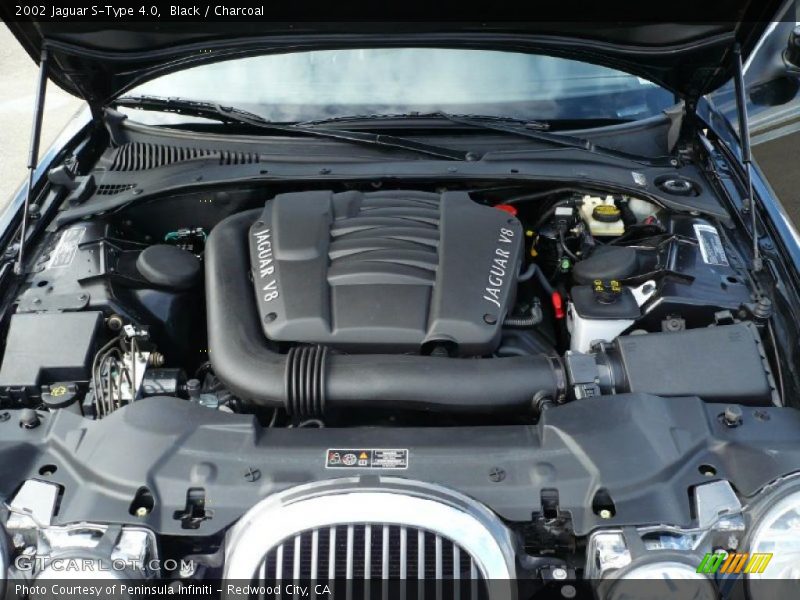 Black / Charcoal 2002 Jaguar S-Type 4.0