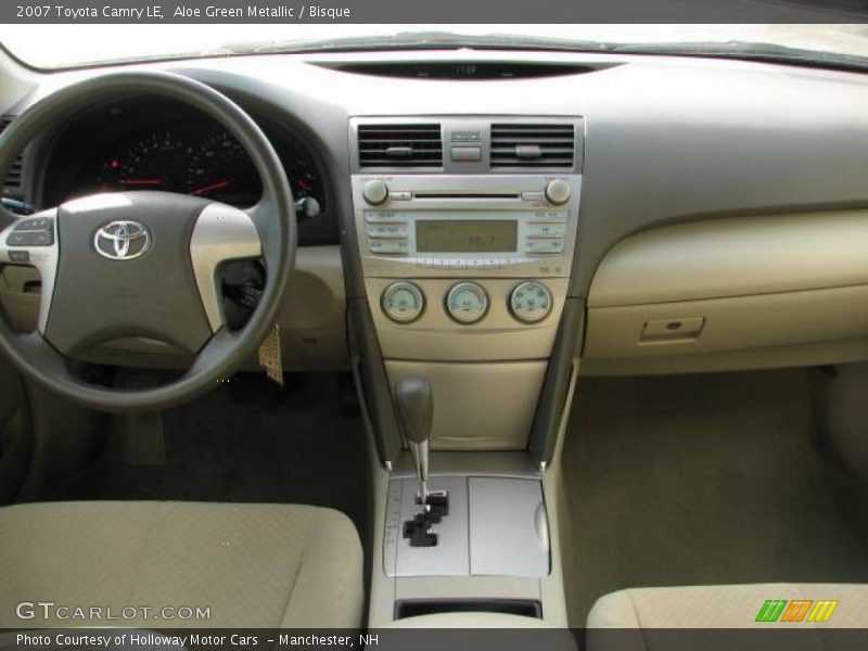 Aloe Green Metallic / Bisque 2007 Toyota Camry LE