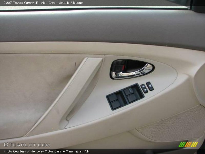 Aloe Green Metallic / Bisque 2007 Toyota Camry LE