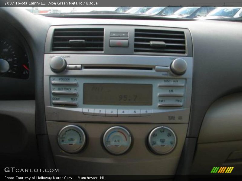 Aloe Green Metallic / Bisque 2007 Toyota Camry LE