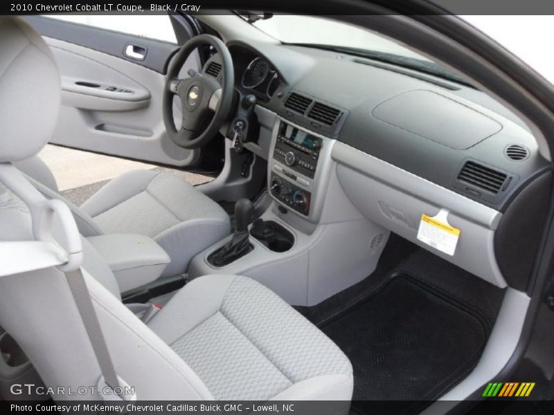 Black / Gray 2010 Chevrolet Cobalt LT Coupe