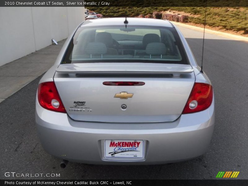 Silver Ice Metallic / Gray 2010 Chevrolet Cobalt LT Sedan
