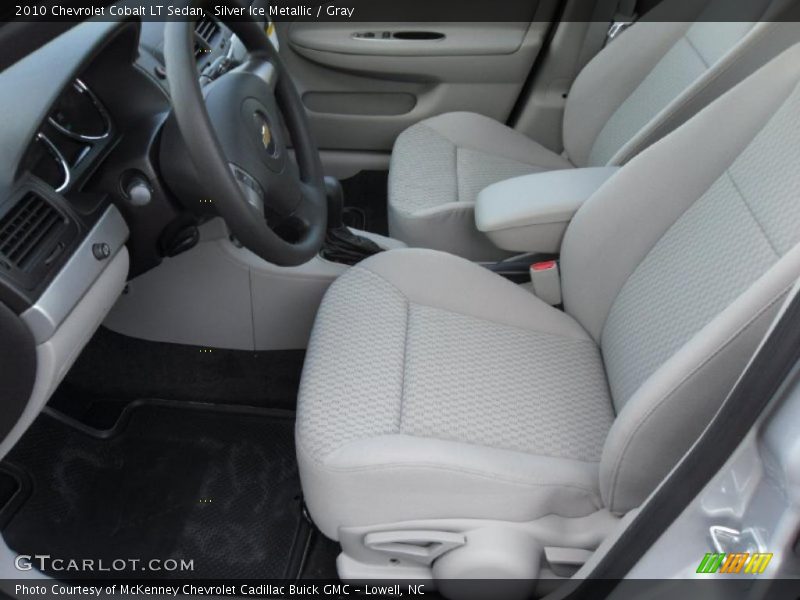Silver Ice Metallic / Gray 2010 Chevrolet Cobalt LT Sedan