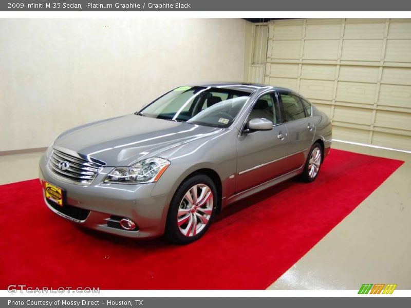 Platinum Graphite / Graphite Black 2009 Infiniti M 35 Sedan