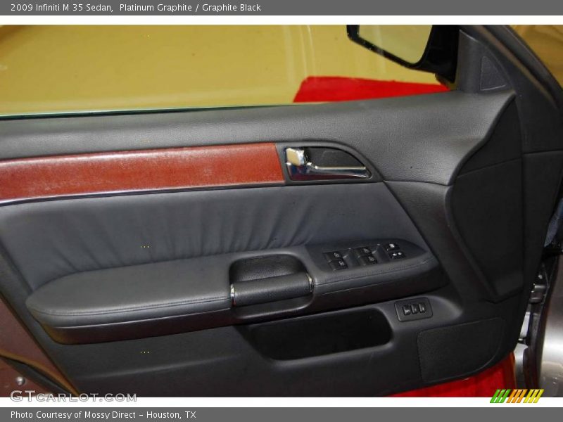 Platinum Graphite / Graphite Black 2009 Infiniti M 35 Sedan
