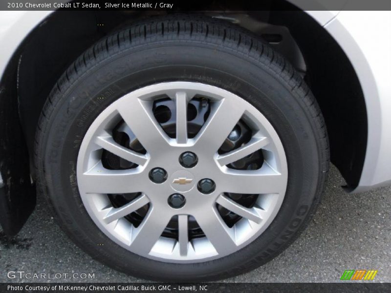 Silver Ice Metallic / Gray 2010 Chevrolet Cobalt LT Sedan