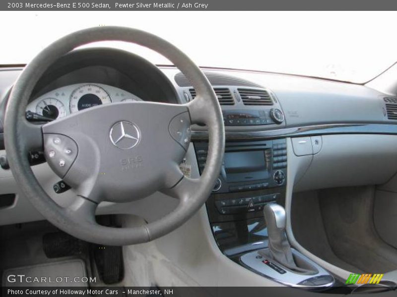 Pewter Silver Metallic / Ash Grey 2003 Mercedes-Benz E 500 Sedan
