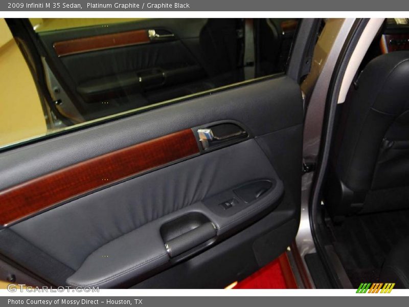 Platinum Graphite / Graphite Black 2009 Infiniti M 35 Sedan