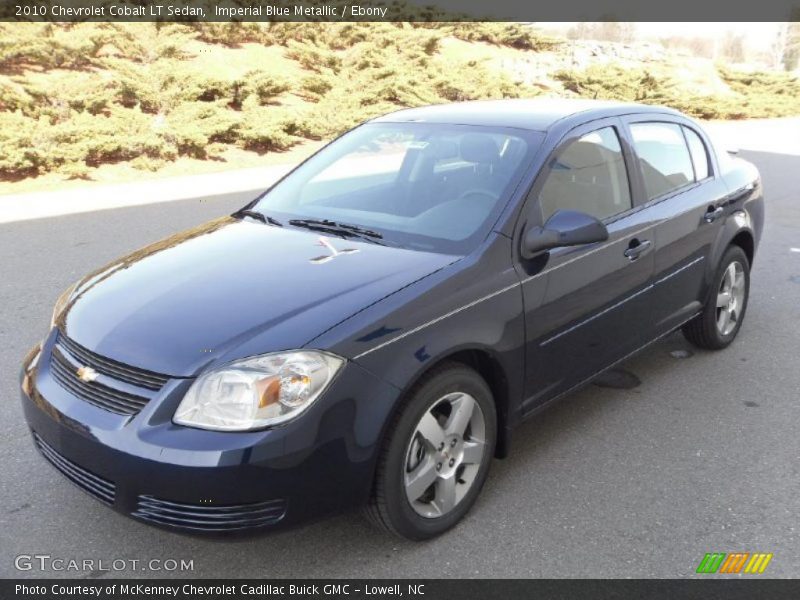 Imperial Blue Metallic / Ebony 2010 Chevrolet Cobalt LT Sedan